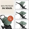 Poussette 3 roues runner 3 jungle green