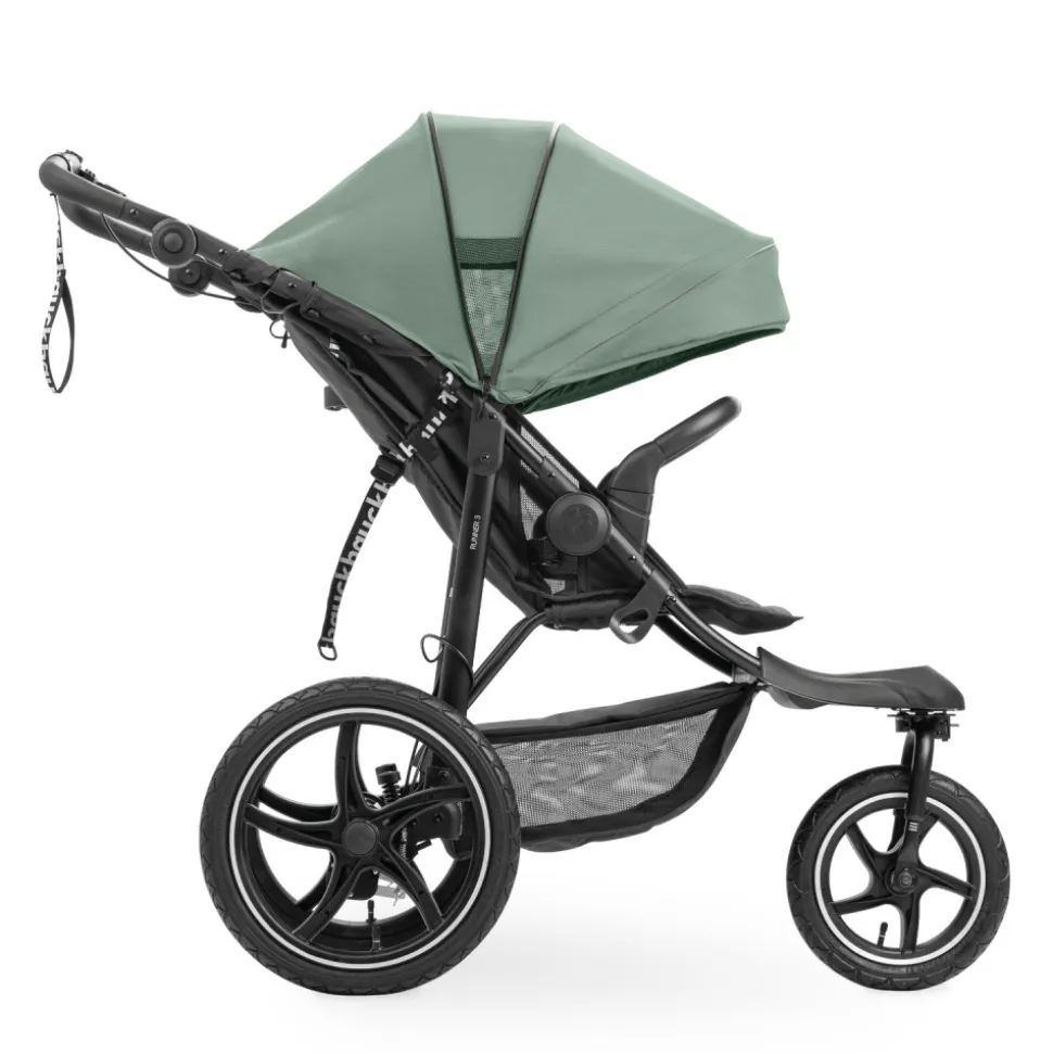 Poussette 3 roues runner 3 jungle green
