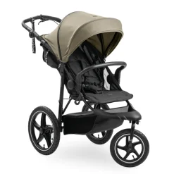 Poussette 3 roues runner 3 olive
