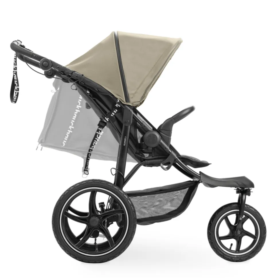 Poussette 3 roues runner 3 olive