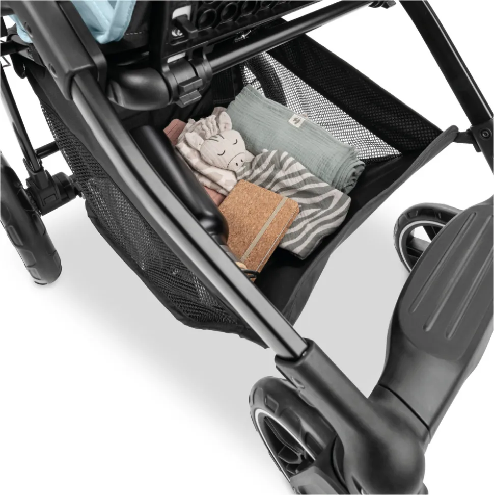 Poussette 4 roues shop n care dusty-blue