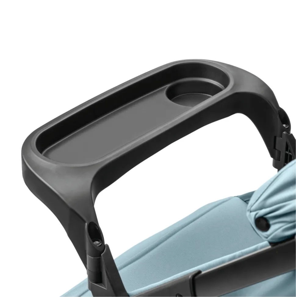 Poussette 4 roues shop n care dusty-blue