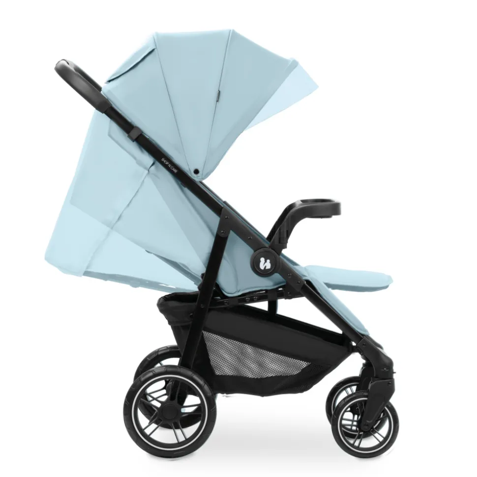 Poussette 4 roues shop n care dusty-blue