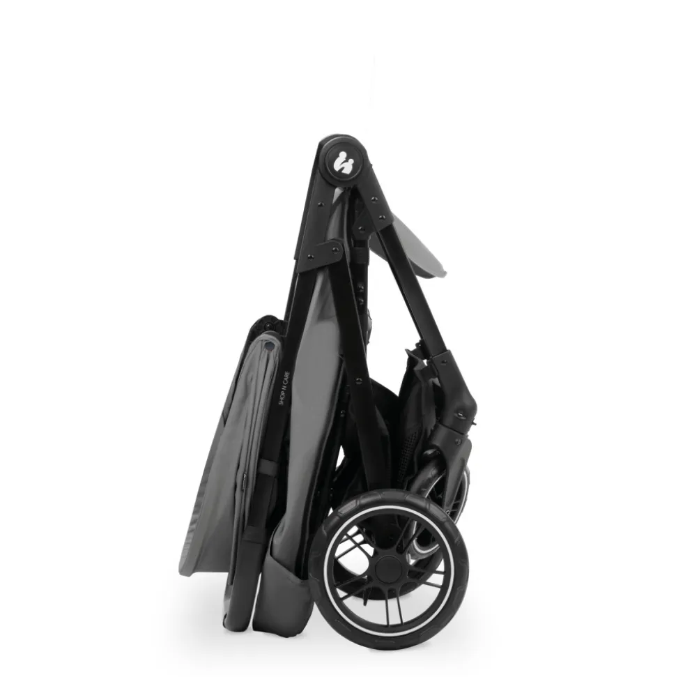Poussette 4 roues shop n care grey