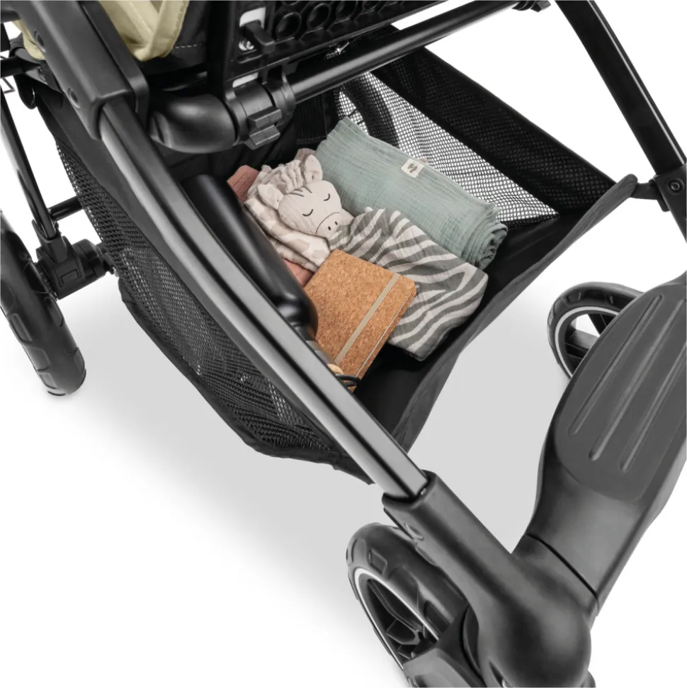 Poussette 4 roues shop n care olive