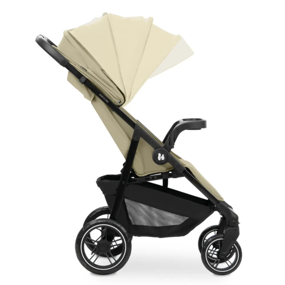 Poussette 4 roues shop n care olive