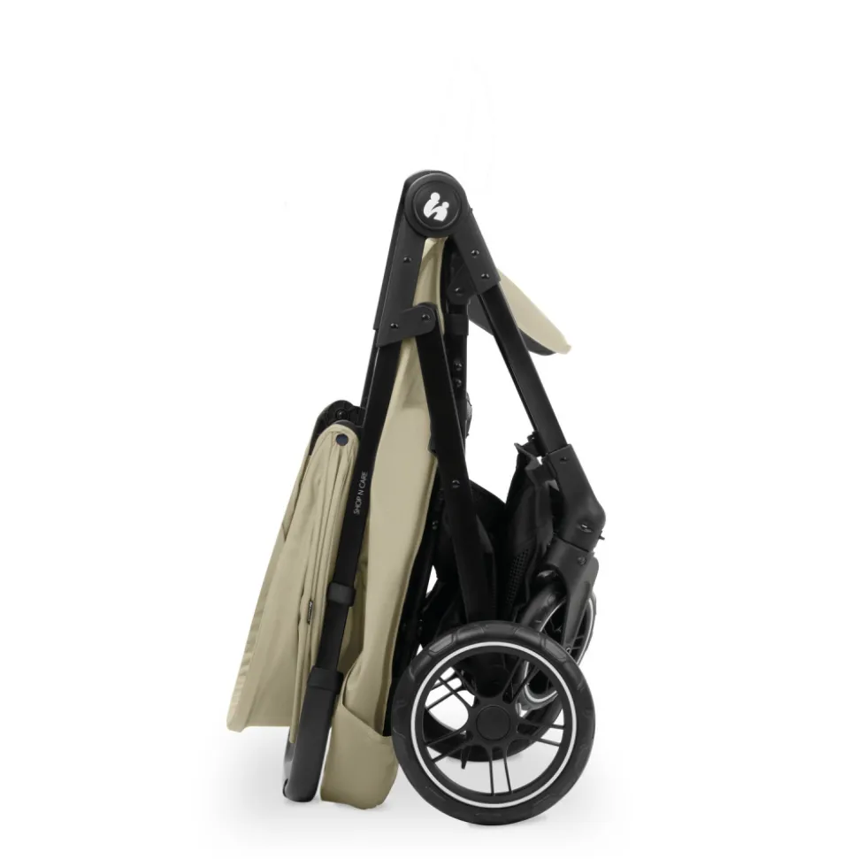 Poussette 4 roues shop n care olive