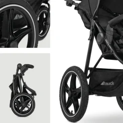 Poussette runner 2 black