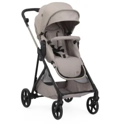 Poussette seety 2 sandshell + siège auto first seat recline i-size black satin