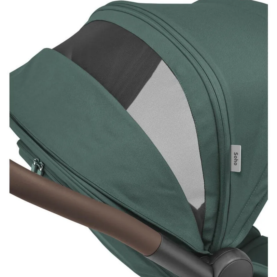 Poussette soho essential green