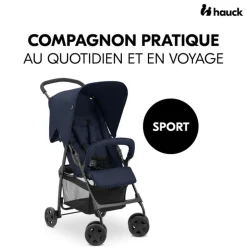 Poussette sport dark blue