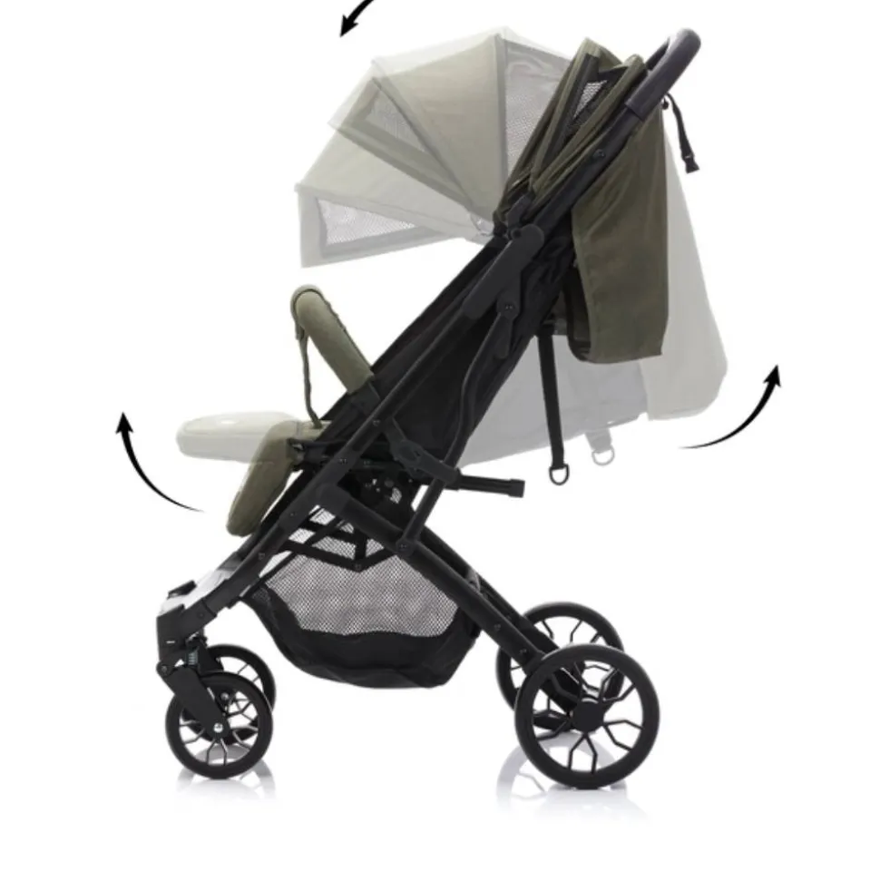Poussette styler elite mélange olive