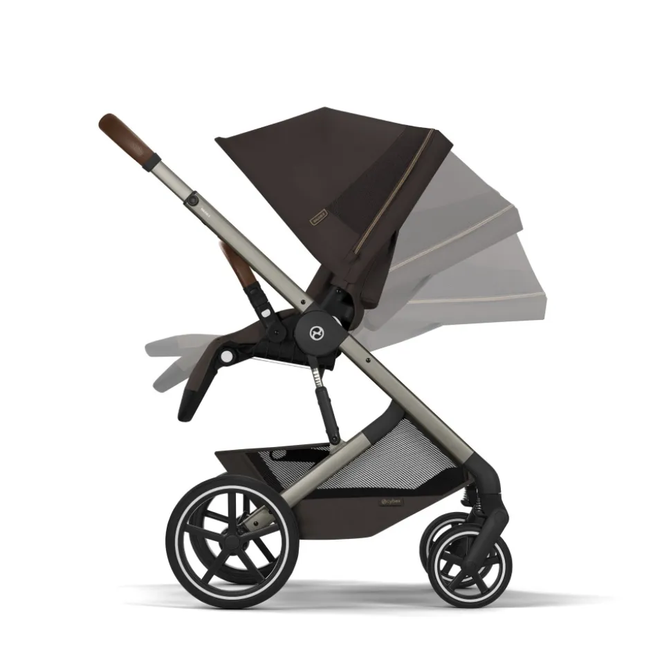 Poussette tout terrain balios s lux 4 chocolate brown