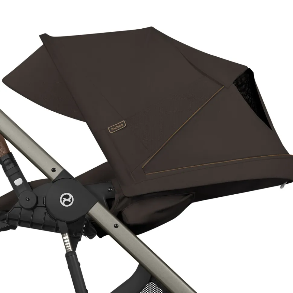 Poussette tout terrain balios s lux 4 chocolate brown