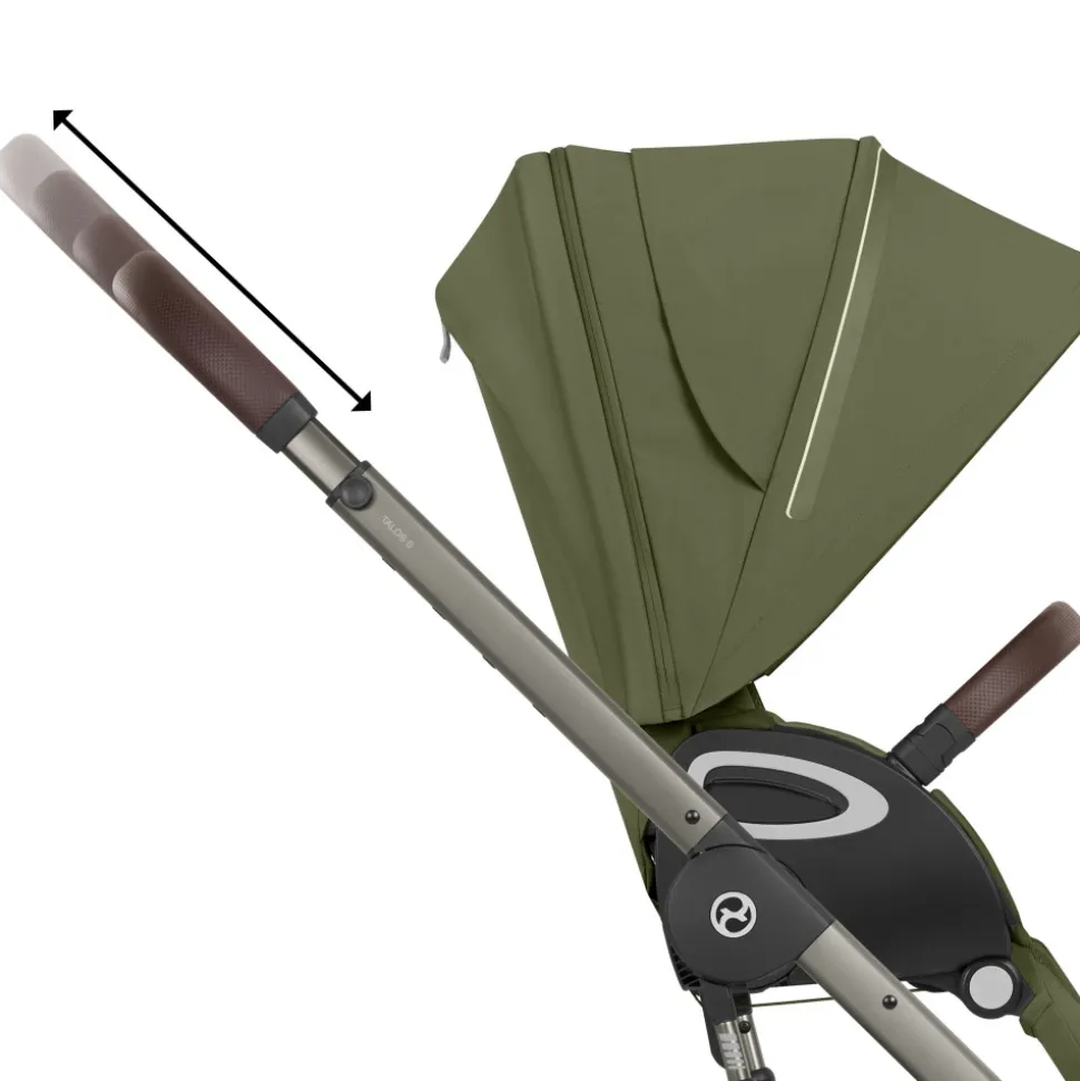 Poussette tout terrain talos s lux 3 moss green