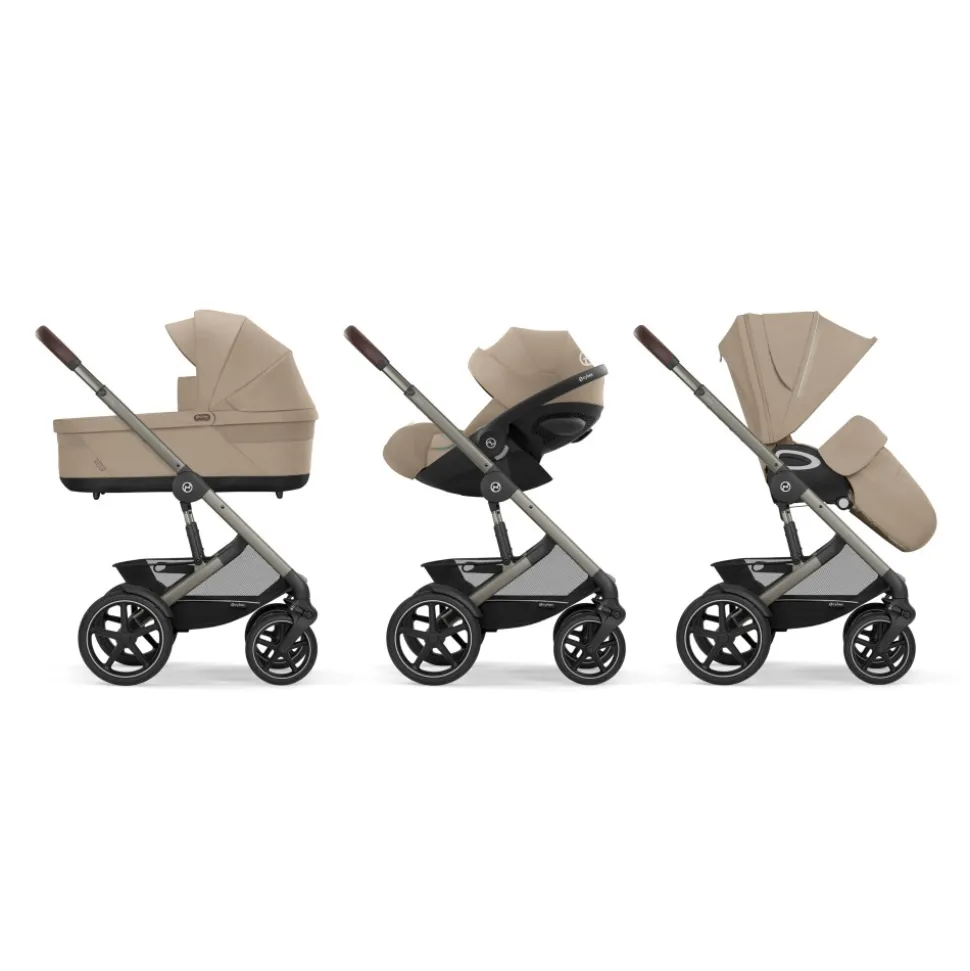 Poussette tout terrain talos s lux 3 almond beige