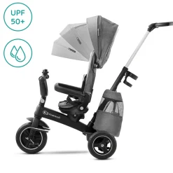 Poussette tricycle easywist platinum grey