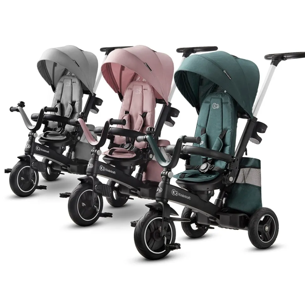 Poussette tricycle easywist pink