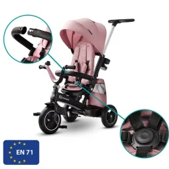 Poussette tricycle easywist pink