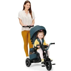 Poussette tricycle easywist midnight green