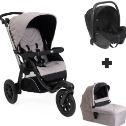 Poussette trio activ3+ + siège auto kory i-size + nacelle activ3+ nut