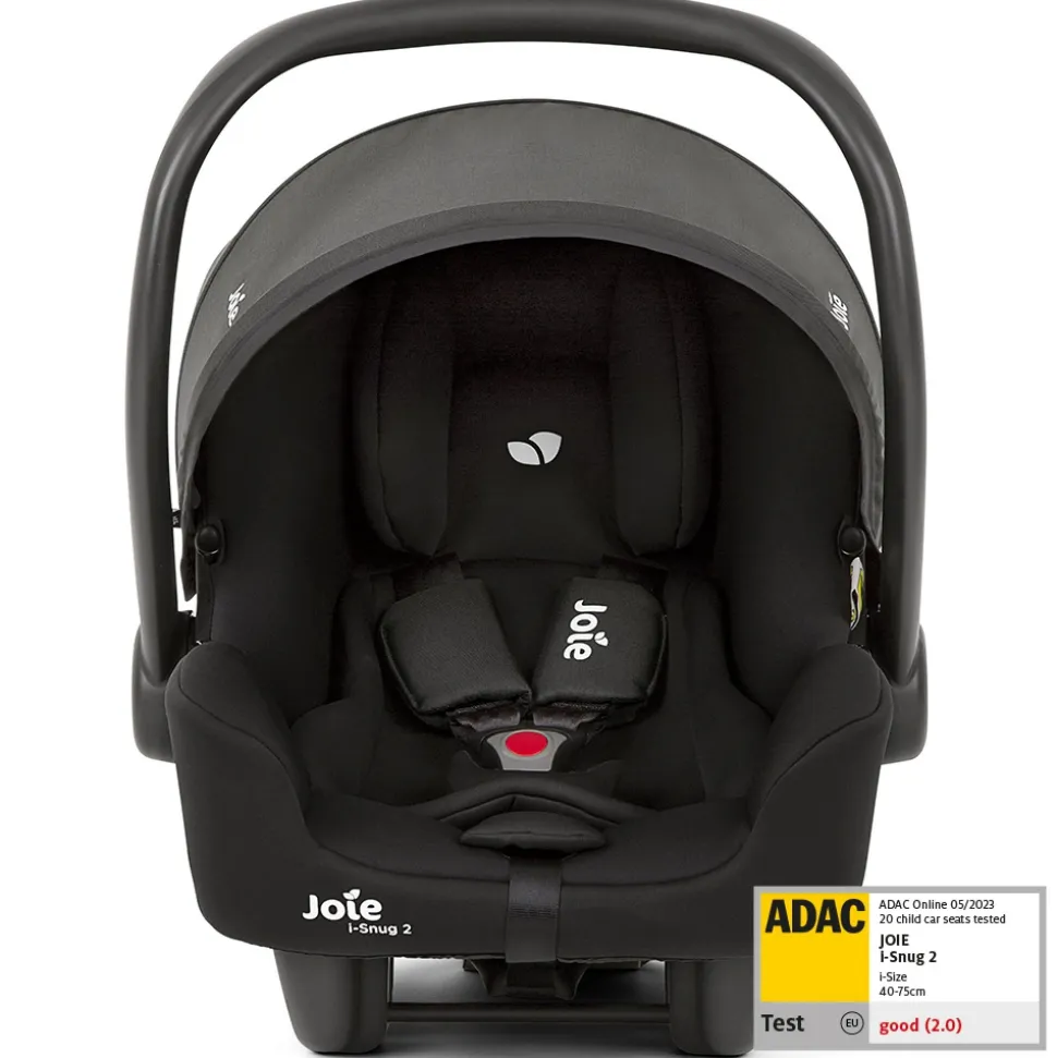 Poussette trio alore + siège auto i-snug 2 + nacelle ramble xl shale noir