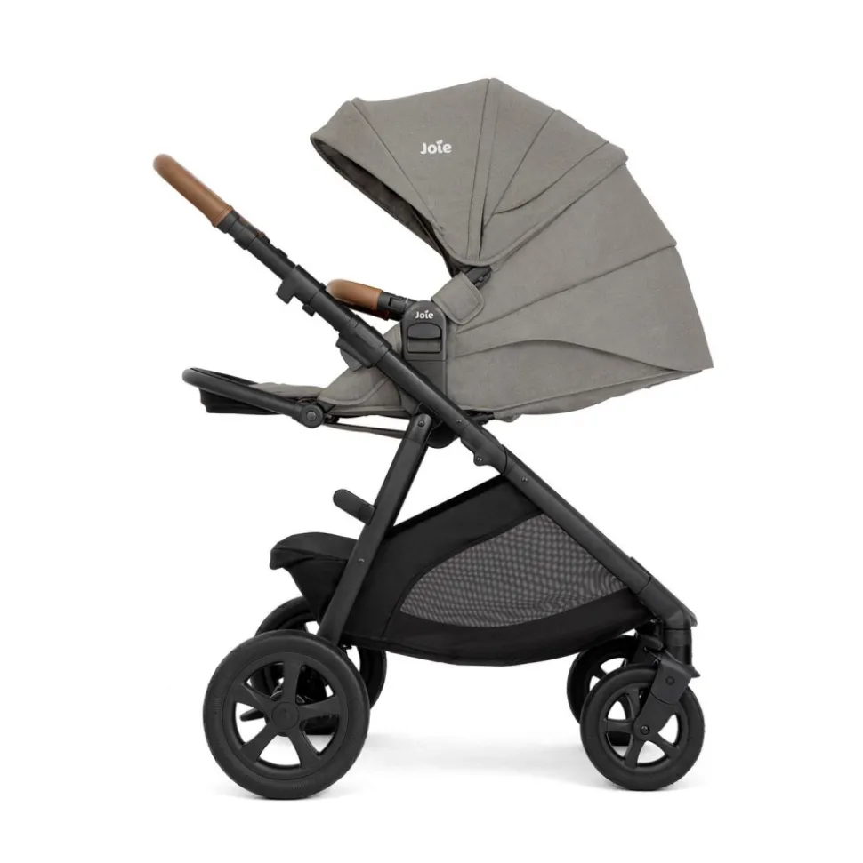 Poussette trio alore + siège auto i-gemm 3 + nacelle ramble xl pebble gris