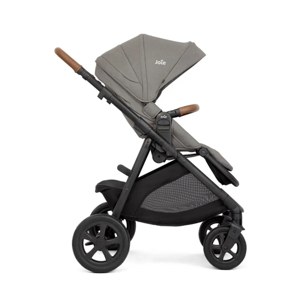 Poussette trio alore + siège auto i-snug 2 + nacelle ramble xl pebble gris