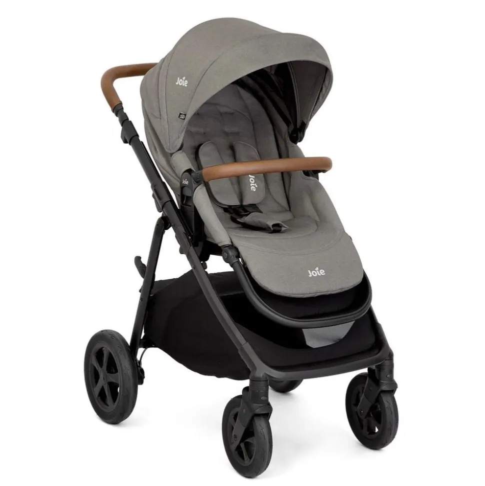 Poussette trio alore + siège auto i-snug 2 + nacelle ramble xl pebble gris