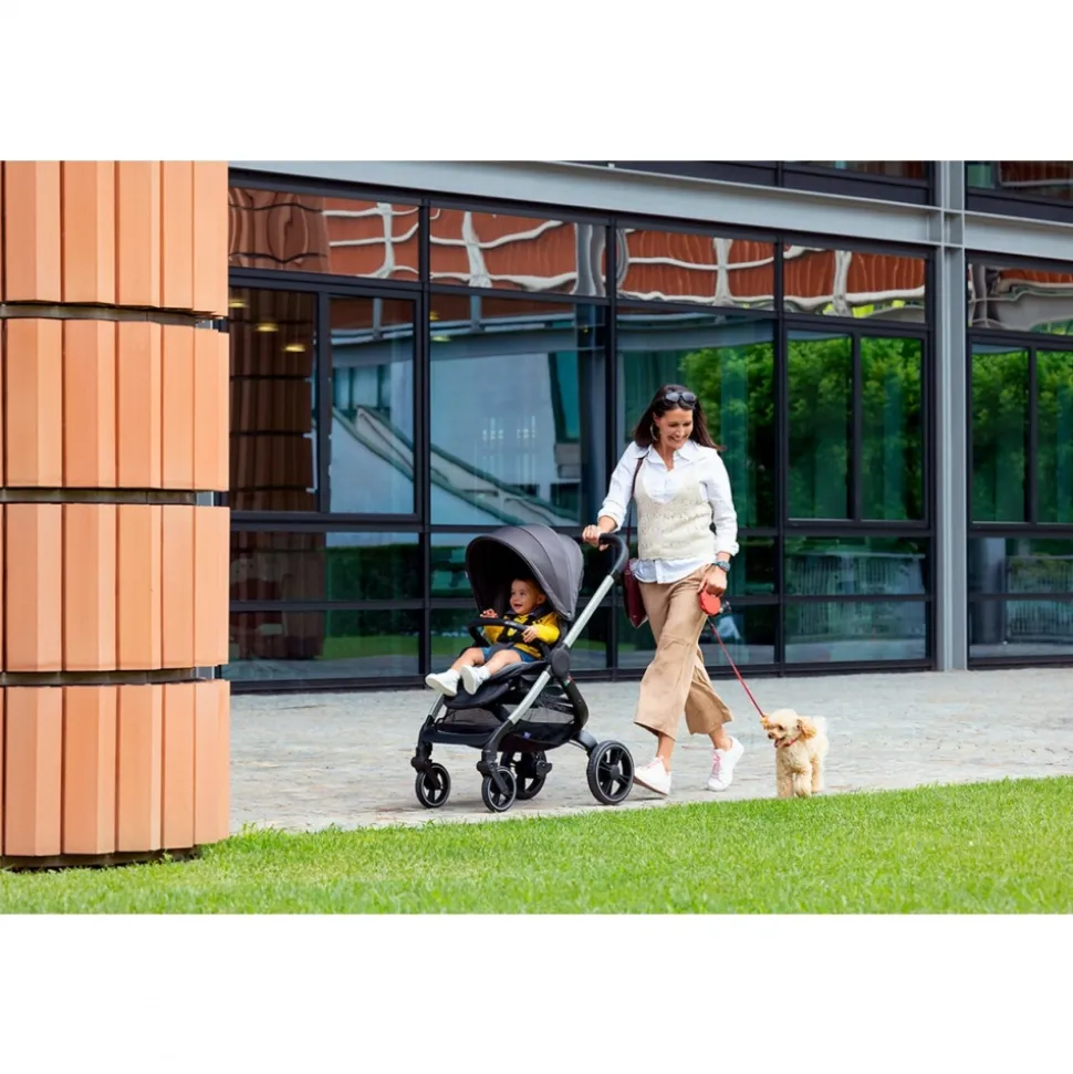 Poussette trio alysia i-size anthracite