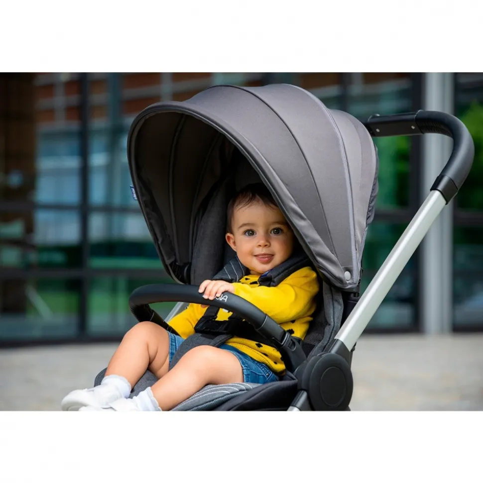 Poussette trio alysia i-size anthracite