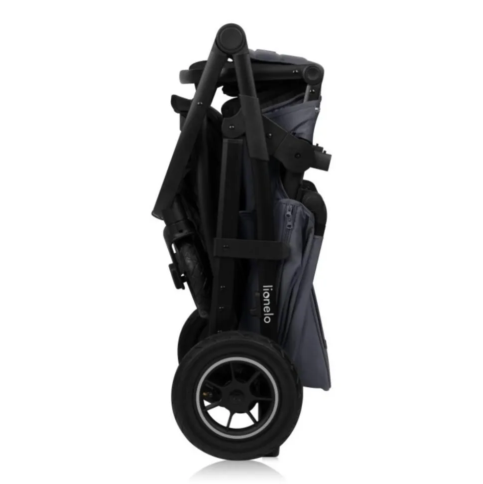 Poussette trio amber + nacelle + coque grey graphite