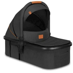 Poussette trio amber + nacelle + coque grey graphite