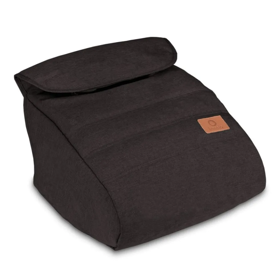 Poussette trio amber + nacelle + coque grey graphite