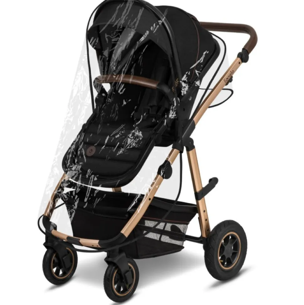 Poussette trio amber + nacelle + coque black onyx