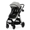 Poussette trio aspen coque + accessoires gris