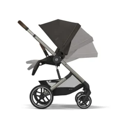 Poussette trio balios s lux 3 chocolate brown + siège auto cloud g i-size + nacelle + base g3
