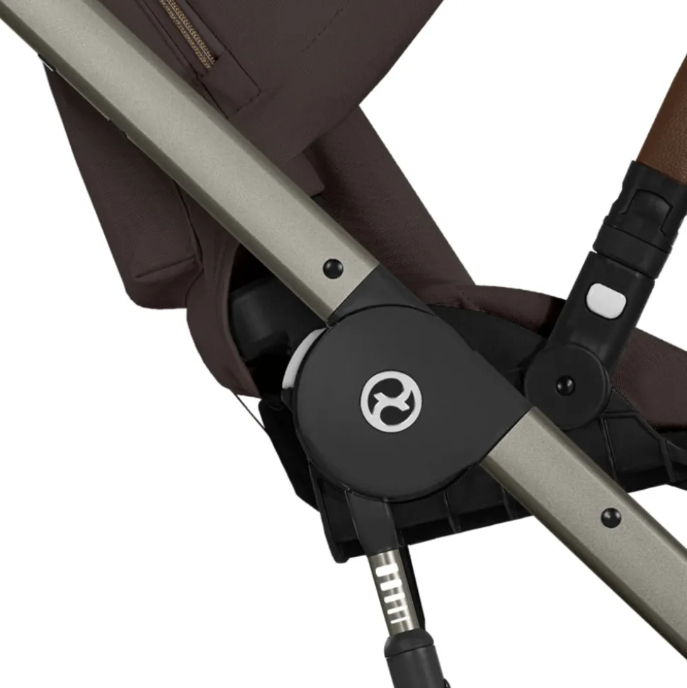 Poussette trio balios s lux 3 chocolate brown + siège auto cloud g i-size + nacelle + base g3