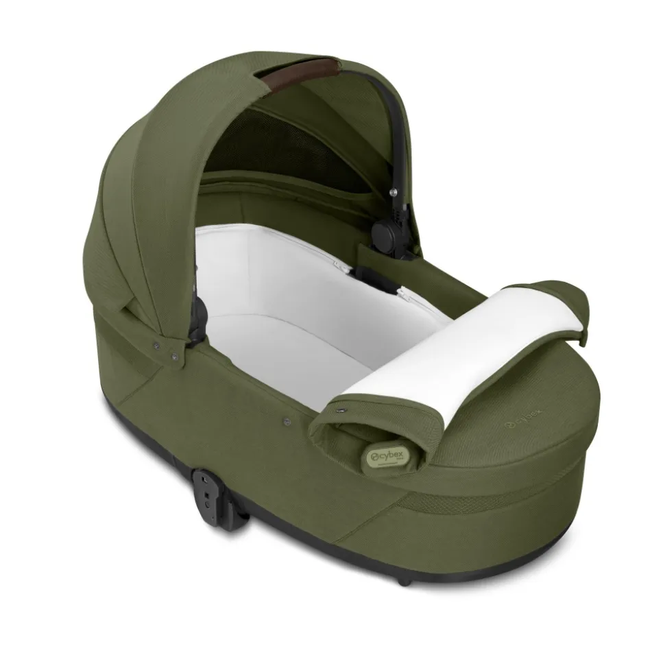 Poussette trio balios s lux 3 moss green + siège auto cloud g i-size + nacelle + base g3