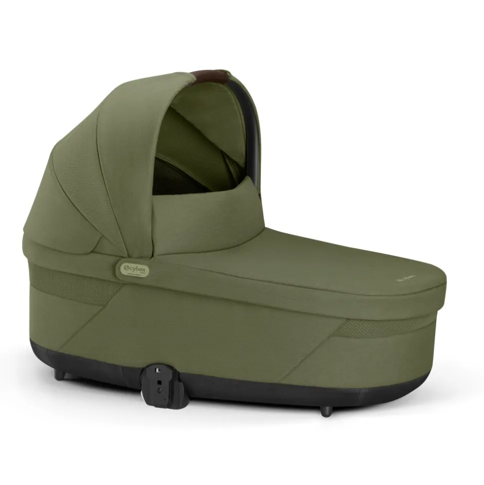 Poussette trio balios s lux 3 moss green + siège auto cloud g i-size + nacelle + base g3