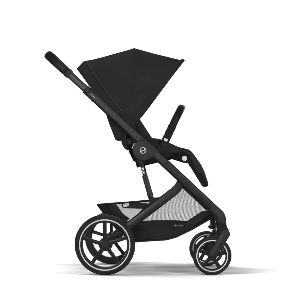 Poussette trio balios s lux 3 moon black + siège auto cloud g i-size + nacelle + base g3