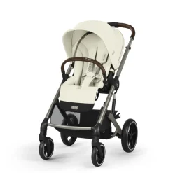 Poussette trio balios s lux 3 seashell beige + siège auto cloud g i-size + nacelle + base g3