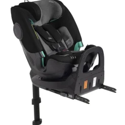 Poussette trio bellagio 2 + first seat recline + nacelle flexi + fullseat 360 avec base black satin