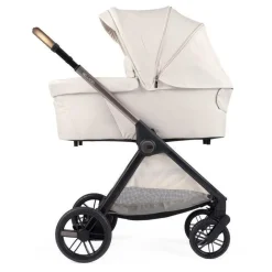 Poussette trio bellagio 2 + first seat recline + nacelle flexi + fullseat 360 avec base amber glow