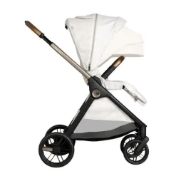 Poussette trio bellagio 2 + first seat recline + nacelle flexi + fullseat 360 avec base amber glow