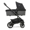 Poussette trio chrome shale + siège auto i-level pro eclipse + nacelle chrome shale noir