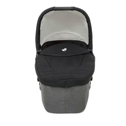 Poussette trio chrome + siège auto i-snug 2 + nacelle chrome shale noir