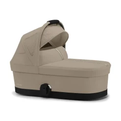 Poussette trio eezy s twist+ 2 pivotante almond beige avec nacelle cot s et siège auto cloud t i-size