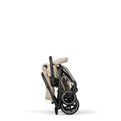 Poussette trio eezy s twist+ 2 pivotante almond beige avec nacelle cot s et siège auto cloud g3 i-size