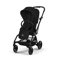 Poussette trio eezy s twist+ 2 pivotante magic black avec nacelle cot s et siège auto cloud g3 i-size tissu plus